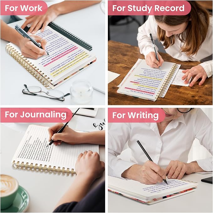 Taja Lined Spiral Notebook Journal - Image 7
