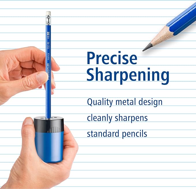 STAEDTLER pencil sharpener, prevents accidental openings, compact size - Image 3