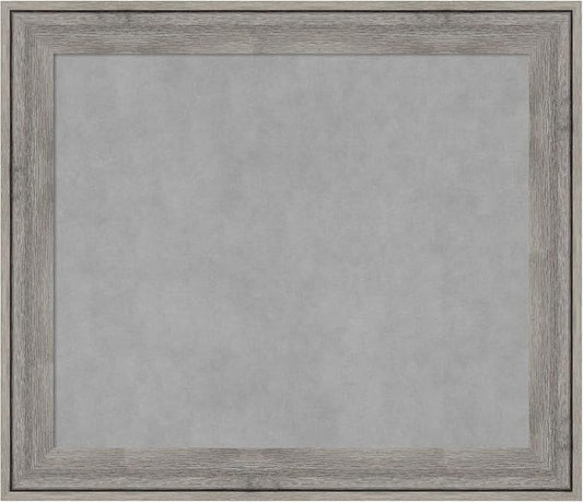 Amanti Art Grey Framed Magnetic Board 25x29 Medium Vision Board by AmantiArt
