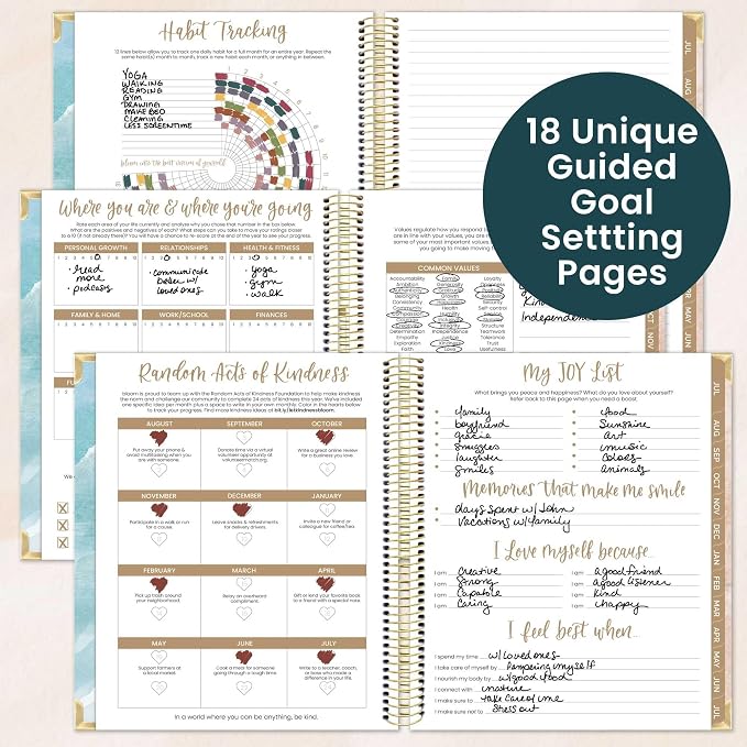 bloom daily planners 2026-2027 Hardcover Academic Year Goal & Vision Planner - Image 5