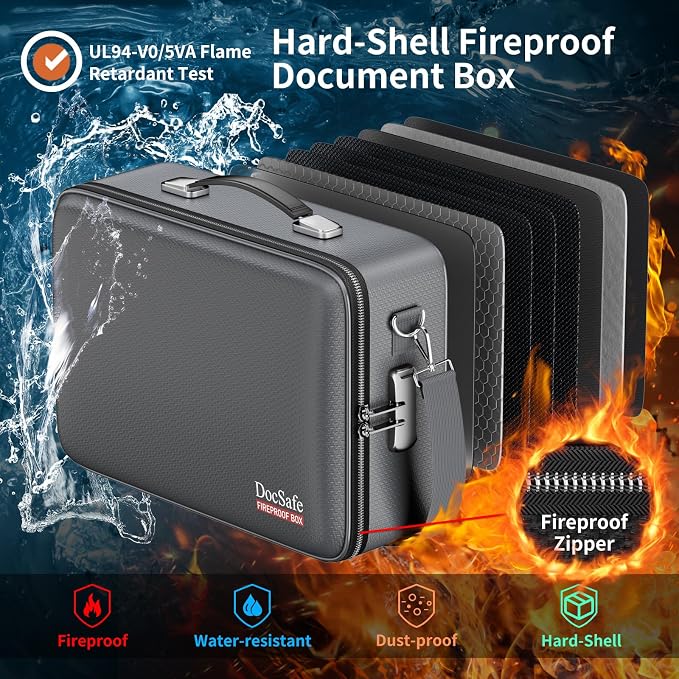 DocSafe Fireproof Document Box - Image 2