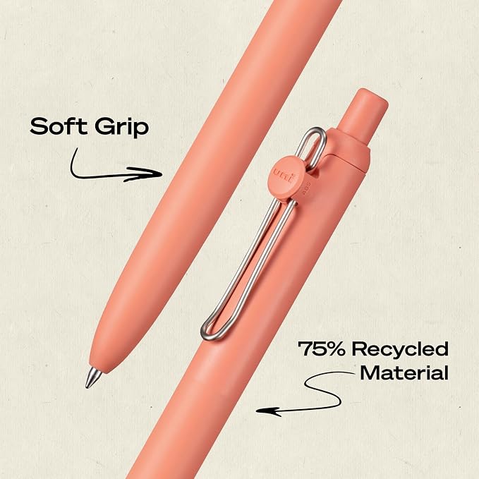 uniball™ Zento Gel Pens, 0.7mm Medium Point, Retractable, Smooth Writing - Image 4