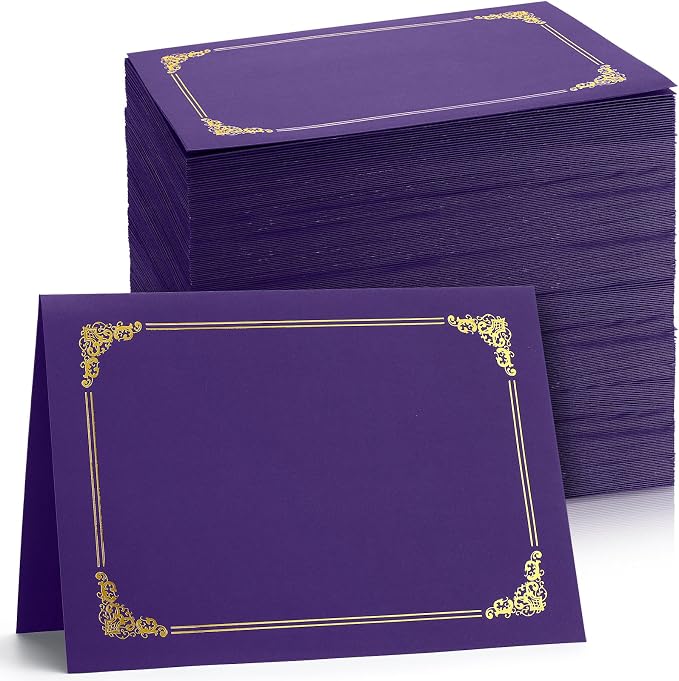 Fainne 80 Pieces Certificate Holders Diploma Holders Document Holder by Fainne