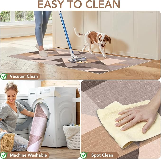 Office Chair Mat for Hardwood Floor&Tile Floor, Under Desk Rug for Rolling - Image 6