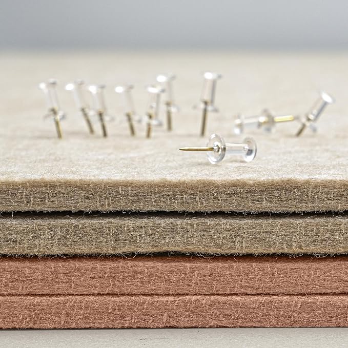 Lightomorrow Bulletin Board, 35 x 17 1/2 inches Felt Board - Image 4