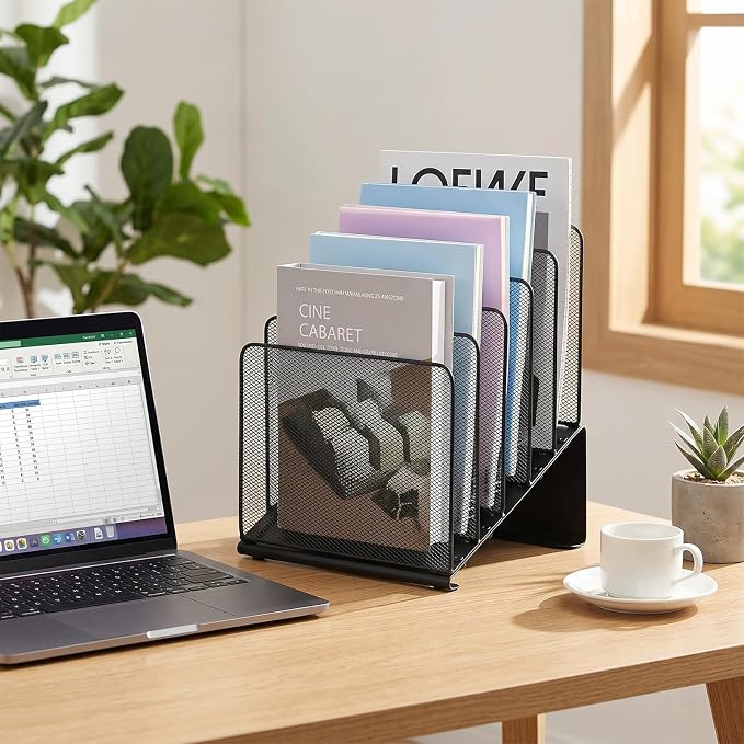 LEKETREE File Organizer for Desk, File Folder Organizer - Image 3