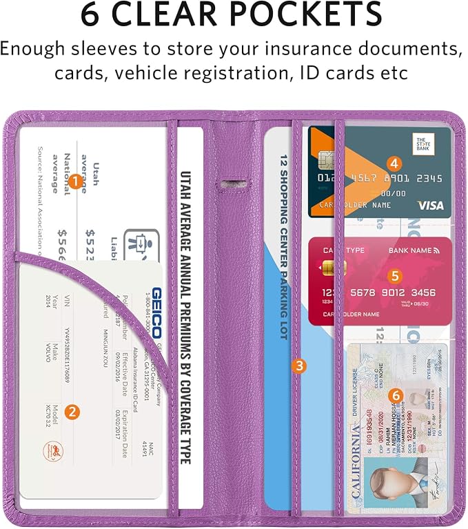 CoBak Car Registration and Insurance Holder - Image 3