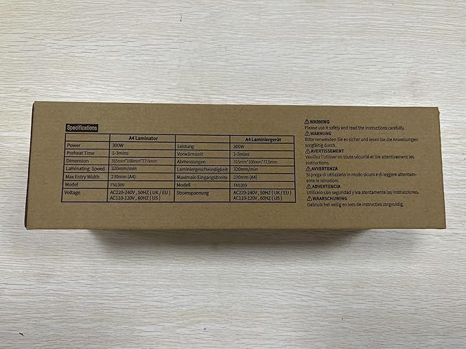 Laminator Machine 9 Inch Laminating Machine - A4 Cold Thermal Laminator Machine with Laminating Sheets, 8.5 x11 Personal Laminators for Teachers 90s Warm up, A4/A5/A6 Laminators for School Home-DeskLoop Office