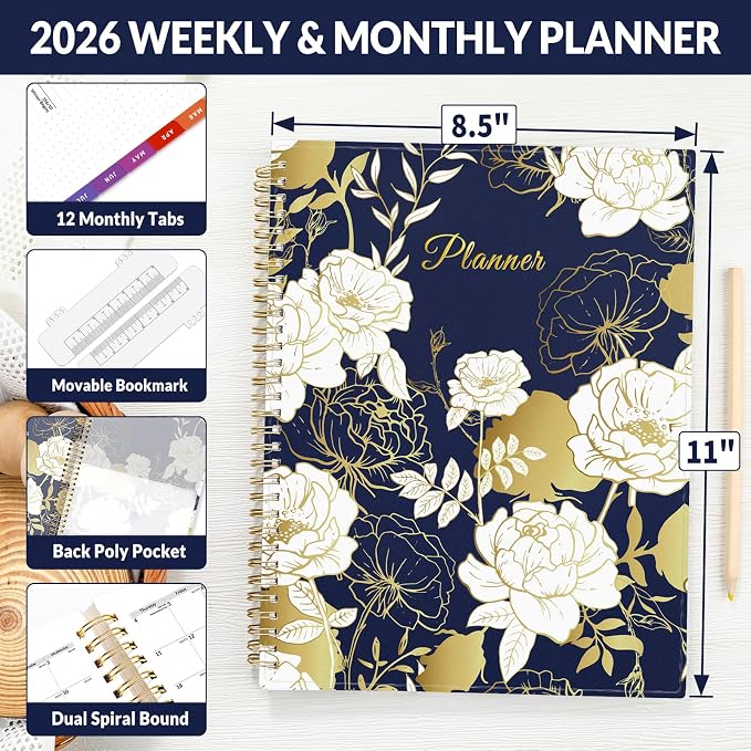 SUNEE 2026 Weekly and Monthly Planner - Image 4
