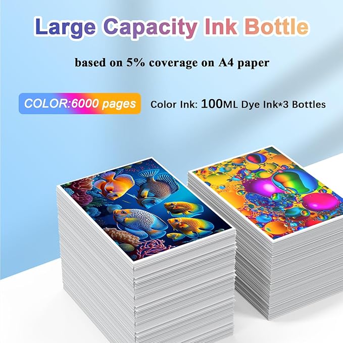 31 Refill Ink Bottles Replacement for H31 Ink Compatible with HP Smart Tank 7602 Ink Refill,Work for HP Smart Tank 5101 7001 7301 Ink Tank Printer-DeskLoop Office