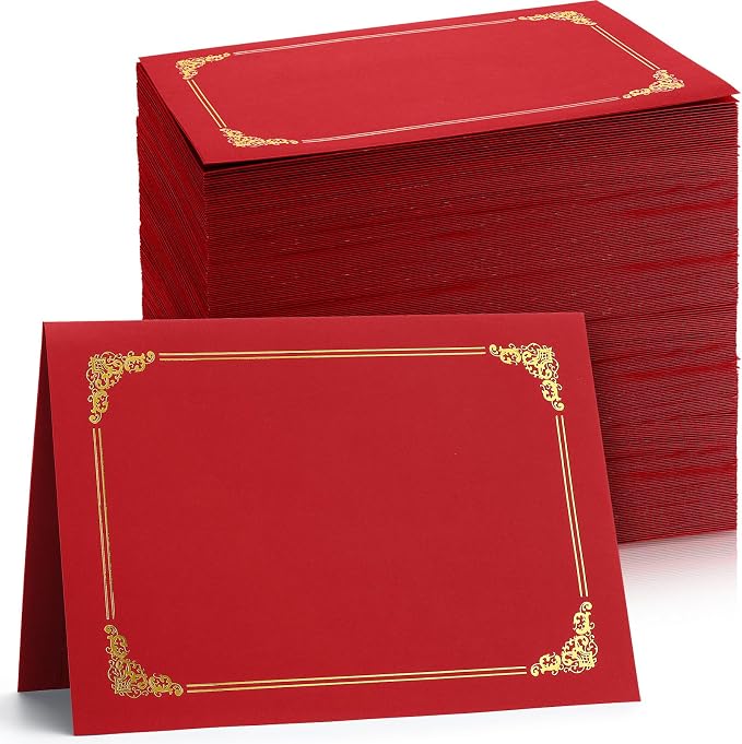 Fainne 80 Pieces Certificate Holders Diploma Holders Document Holder by Fainne
