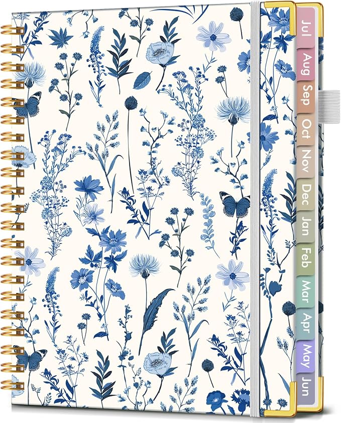 Academic Planner 2026-2027, Hardcover Weekly and Monthly Calendar Planner from by Unknown