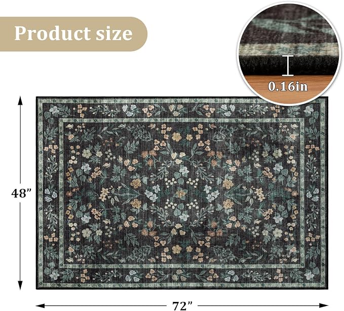 chakme Office Chair Mat for Hardwood Floor, Machine Wash - Image 7