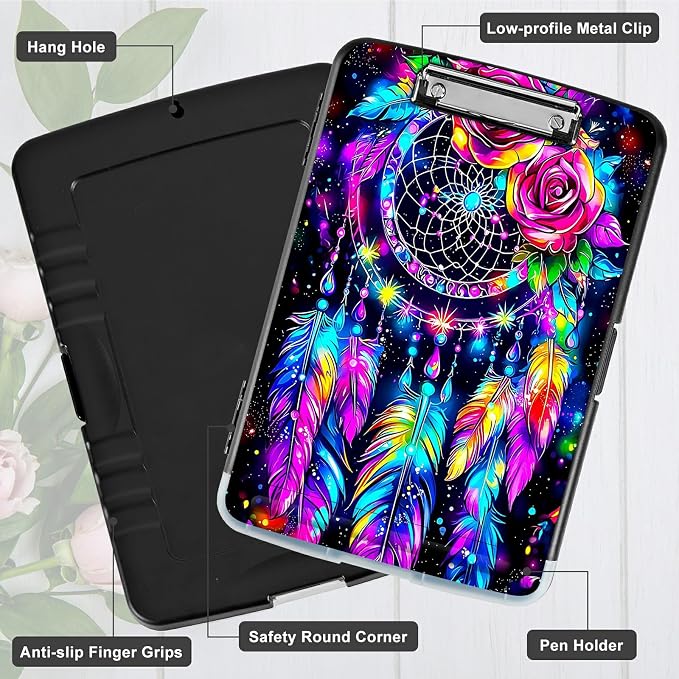 Artistic Dreamcatcher A4 Clipboard - Image 5