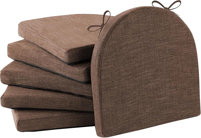 IPYNBAP Chair Cushions for Dining Chairs, Kitchen Chair Cushions, Non Slip by IPYNBAP