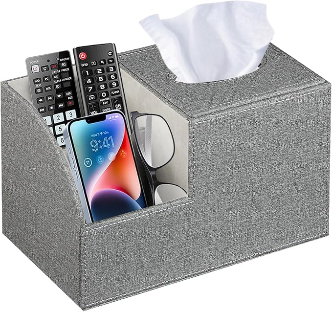 Square Multi-Functional Tissue Box Cover by BLIENCE