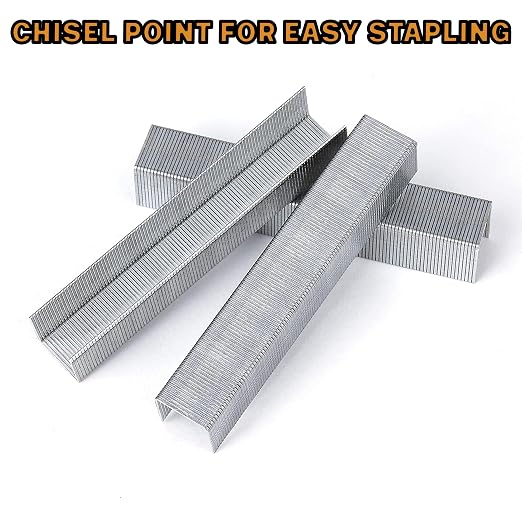 Heavy Duty Staples, 1/2 Inch Chisel Point Staple, 120 Sheet Capacity, 000 - Image 4