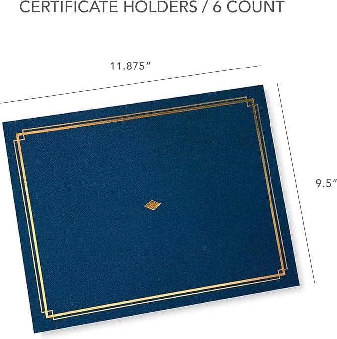 Gartner Studios Certificate Kit, Includes 6 8.5" x 11" Blue - Image 5