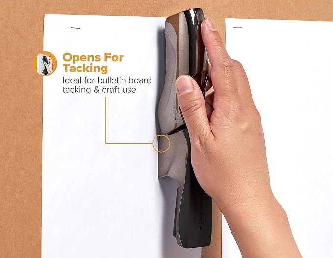 Bostitch Office Heavy Duty Stapler, 40 Sheet Capacity, No Jam, Half Strip - Image 7