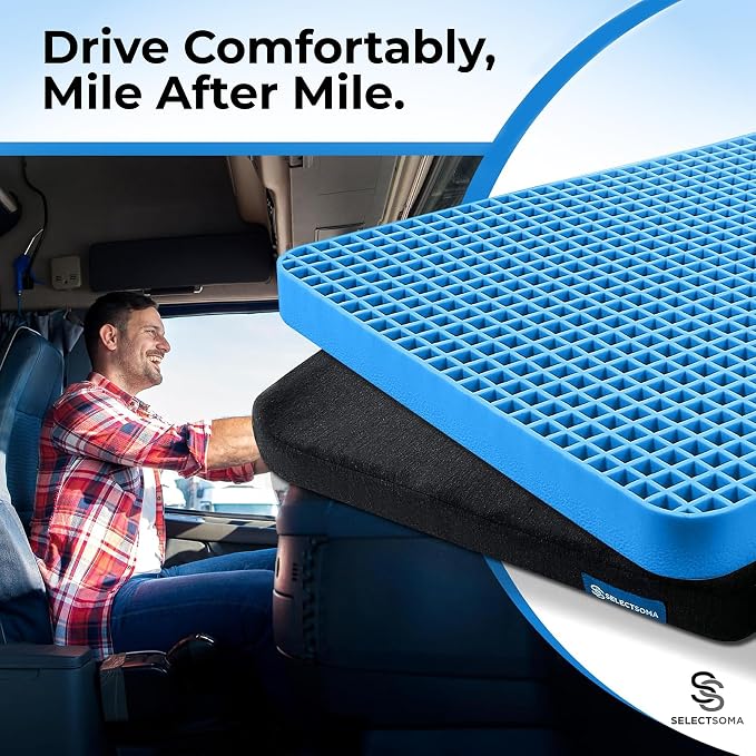 SelectSoma Travel Gel Seat Cushion - Image 7