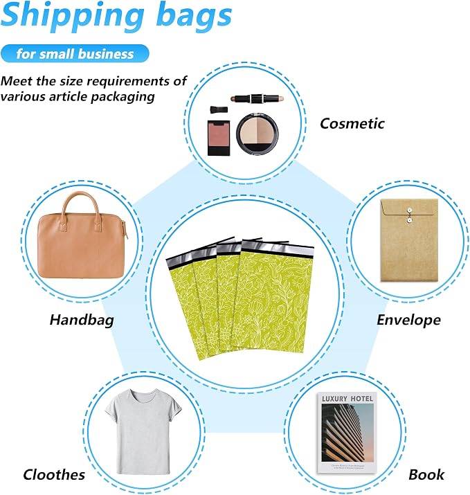 Poly Mailer 10x13 Inch 100 Pcs, Waterproof and Tear-Resistant Shipping Bags - Image 8