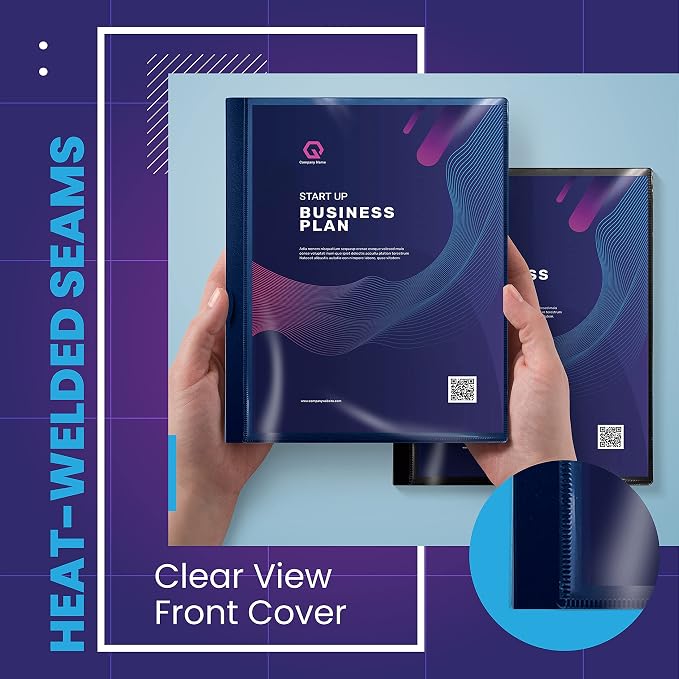 Better Office Products 12 Pocket Bound Presentation Book, 24 Sheet Protector - Image 5