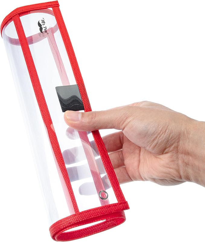 Mr. Pen- Reusable Dry Erase Pocket Sleeves, 24 Pack, Colorful | Clear Plastic - Image 7