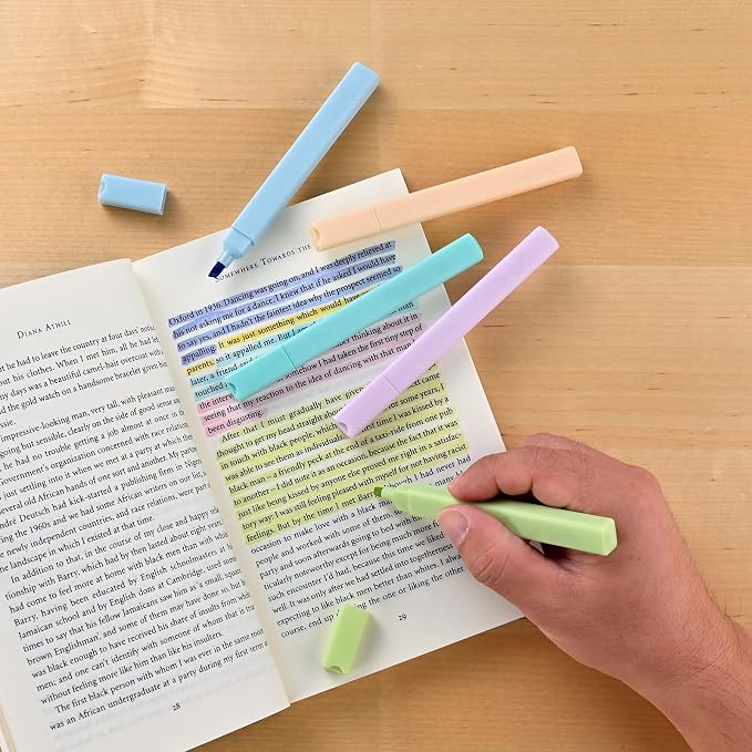 konket- Aesthetic Bible Highlighters No Bleed, Cute Pastel Highlighters - Image 5