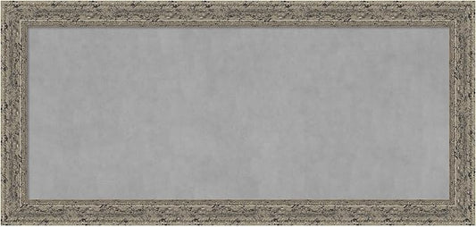 Amanti Art Silver Framed Magnetic Board 25x53 Oversize Vision Board by AmantiArt