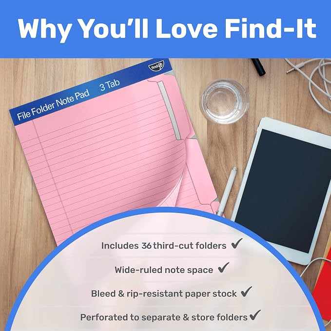 Find It File Folder Notepad - Image 6