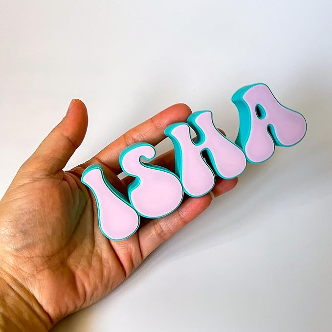 Personalized Desk Name Plate, 3d Printed Name Sign, Custom Name Plate, - Image 3