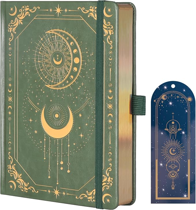 TIEFOSSI Dot Journal, 160gsm 190 Numbered Pages, Diary by TIEFOSSI