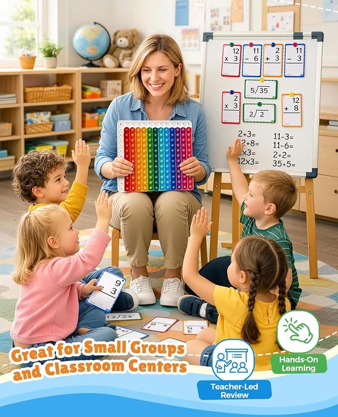 JoyCat Math Flash Cards and Chart - Image 3