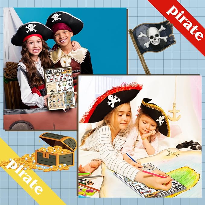Eaasty Kids Pretend Play Notepads 4 x 6 Inch Pads - Image 5