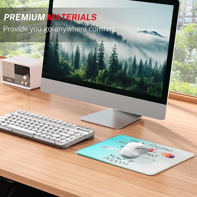 MROCO Essential Office & Gaming Mouse Pad, 8.5 x 11 Inch, Feather Arrow | - Image 6