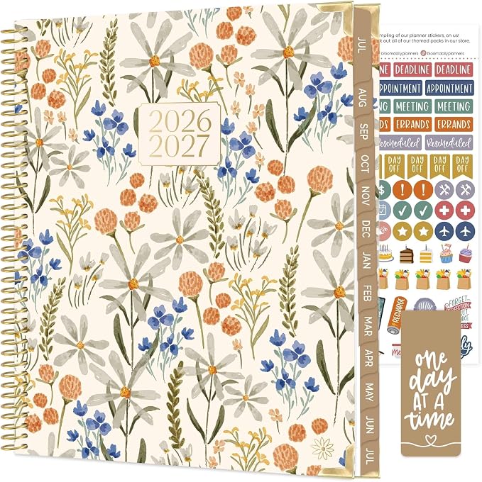 bloom daily planners HARDCOVER Planner 2026-2027 Academic Year by bloomdailyplanners