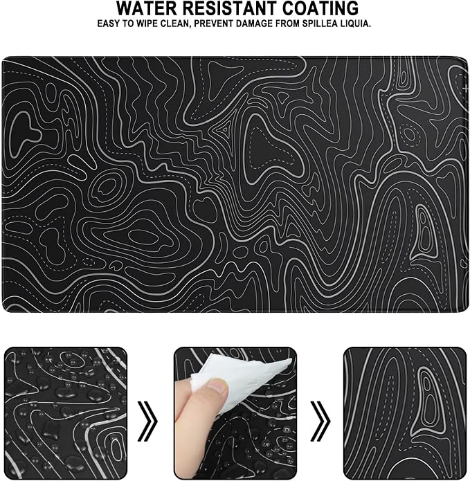 Large Gaming Mouse Pad, Waterproof Extra Large Mousepad - Image 2
