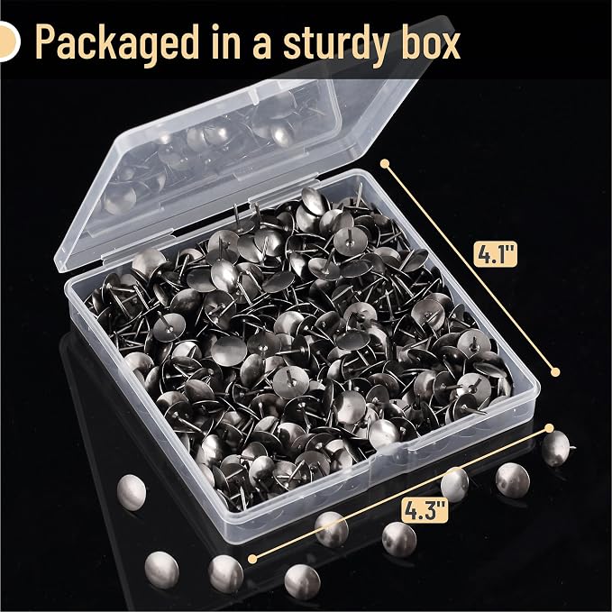 Mr. Pen- Thumb Tack, 500 Pack, Flat Push Pins Bulk | Metal Roundness Push Pins - Image 5