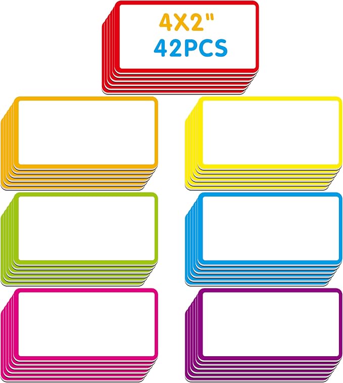 Magnetic Name Tag Labels by SpriteGru