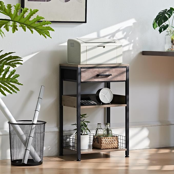 Lerliuo Grey Printer Stand - Image 4