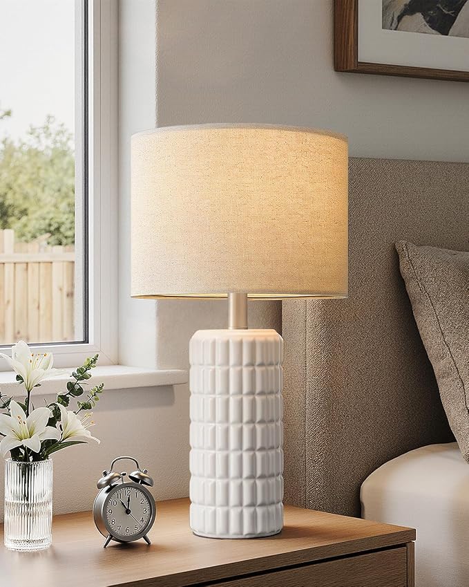 Seealle 23" Modern Ceramic Table Lamps - Image 2