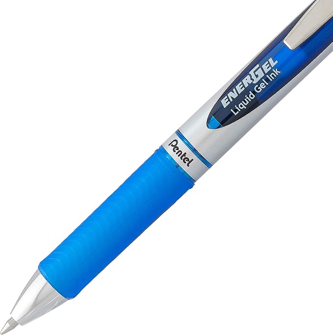 Pentel EnerGel Deluxe RTX Retractable Liquid Gel Pen, Metal Tip, 2 Pack - Image 4