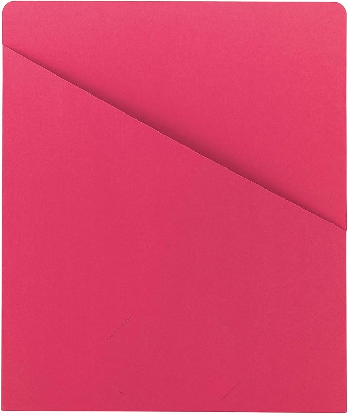 Smead Slash Jacket, Letter Size, 25 per Pack by SMEAD