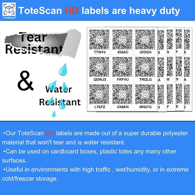 ToteScan HD Intelligent QR Labels - Image 3