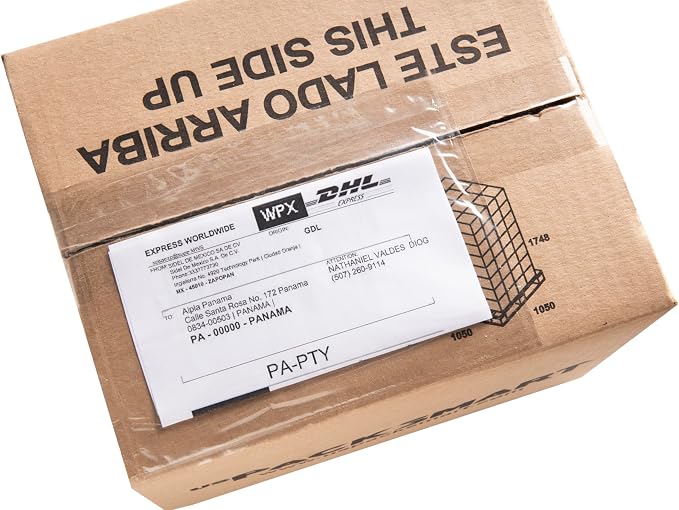 100 Units, 7.5"x5.5" Clear Packing List Shipping Pouches – Heavy Duty - Image 9