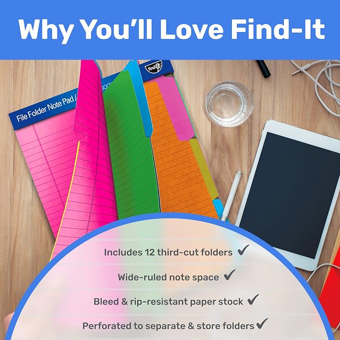 Find It File Folder Notepad - Image 6