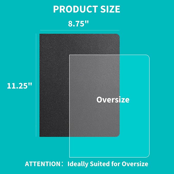 Binditek 100 Pack Binding Covers and Backs Set, 8.75 x 11.25 Inches, 50 Clear - Image 3