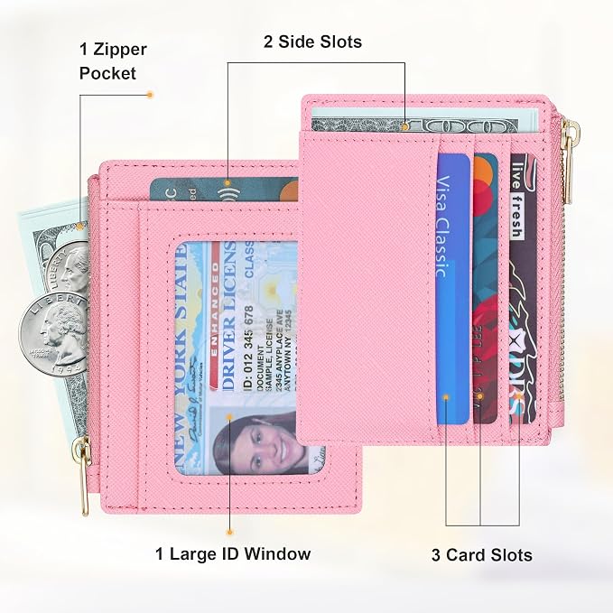 Sodsay Card Case Slim Front Pocket Wallet - Image 2