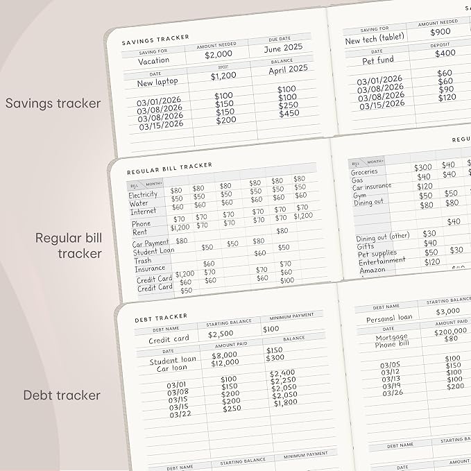 And Per Se Budget Planner, Budget Book - Image 5