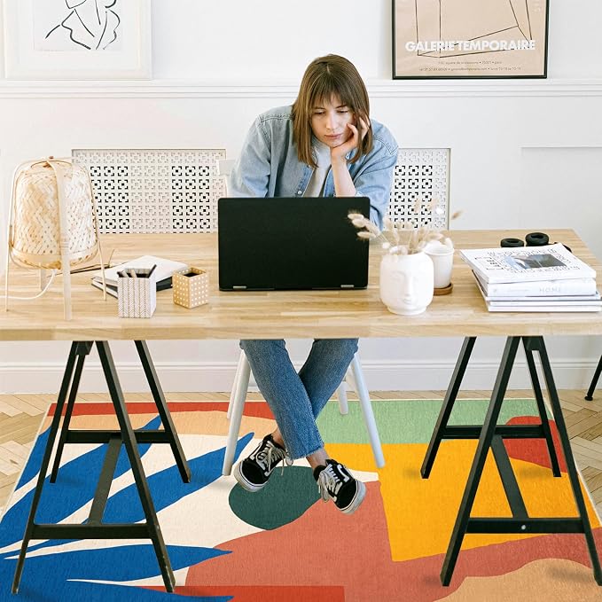 Office Chair Mat for Hardwood Floor, Machine Wash - Image 3